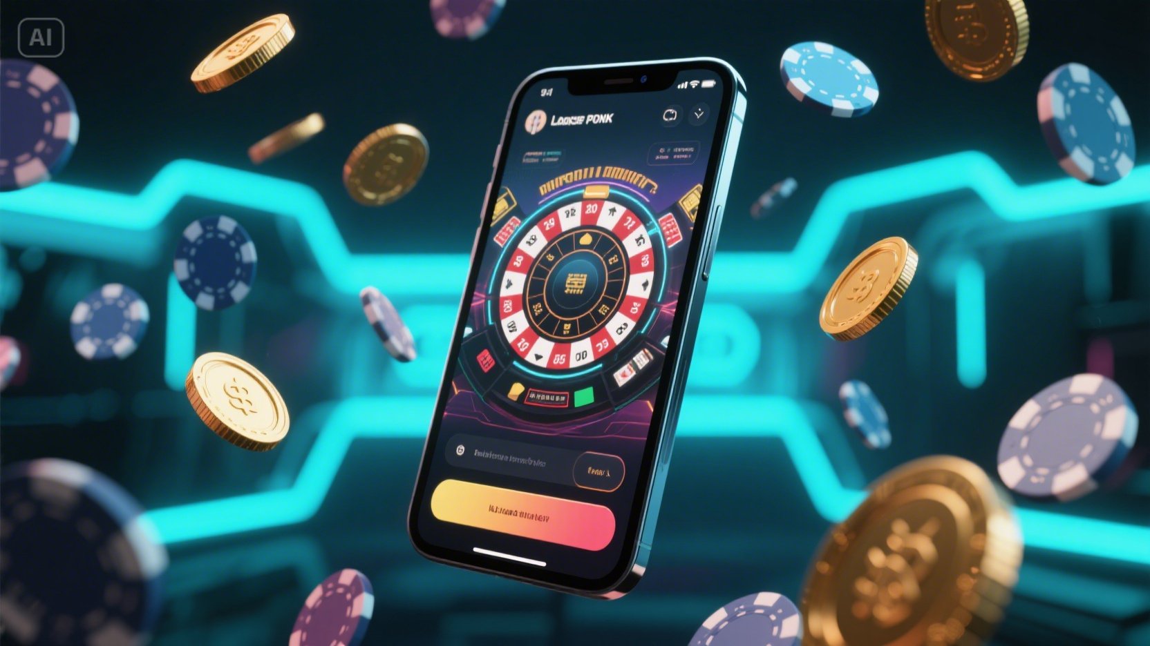 Casino  desktop and mobile interfaces